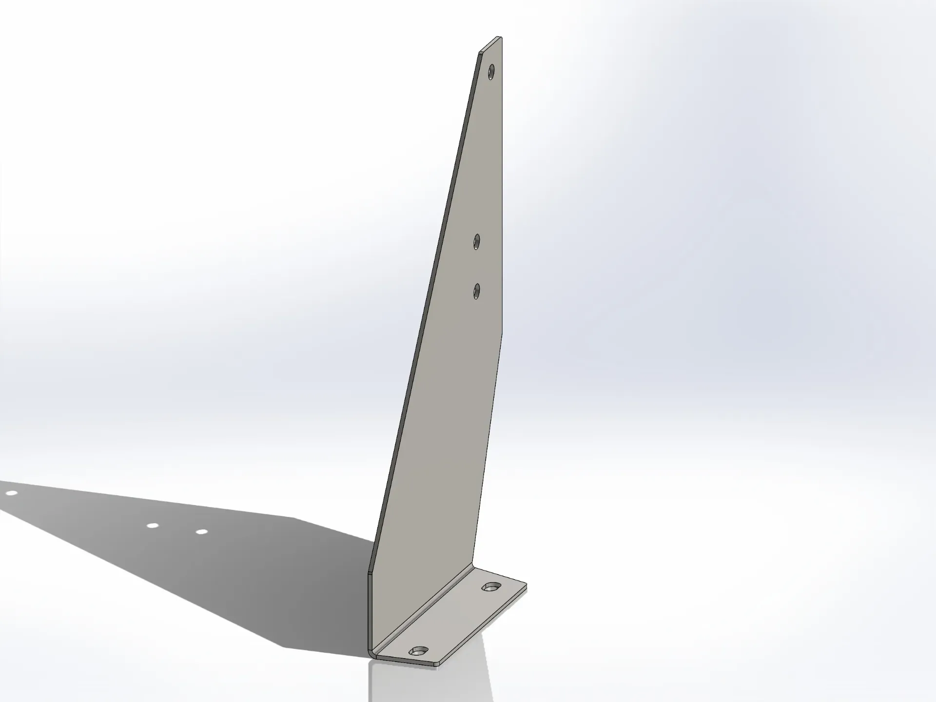 Kenworth Bottom Step Mounting Brackets - New Style DPF 7.5" | Aluminum