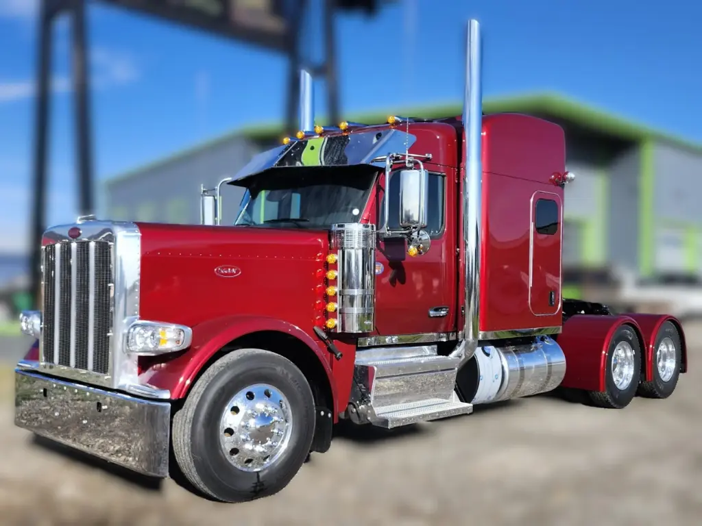 Peterbilt 589 Straight Pipe Style Heatshield Kits