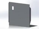 Peterbilt Old Style 379 Sleeper Panels - Passengers Side, 63" (72"), Flat Top