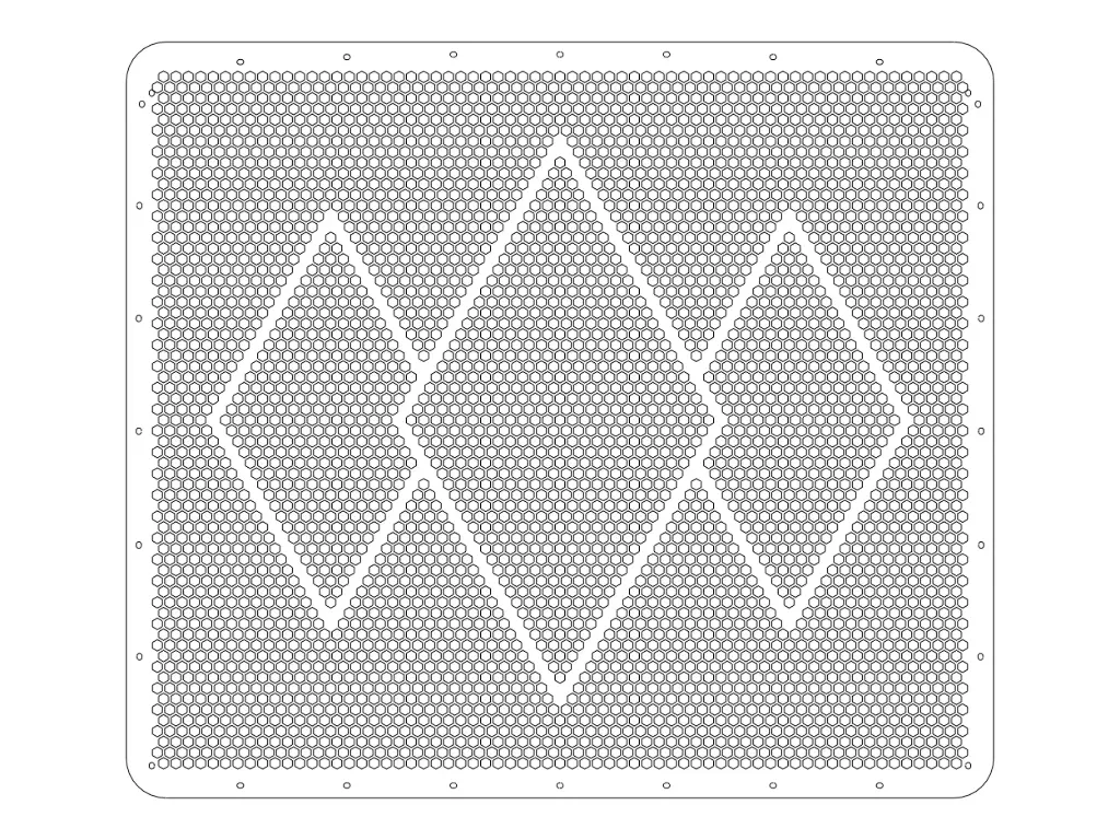 Peterbilt 389/589 Punched Grills