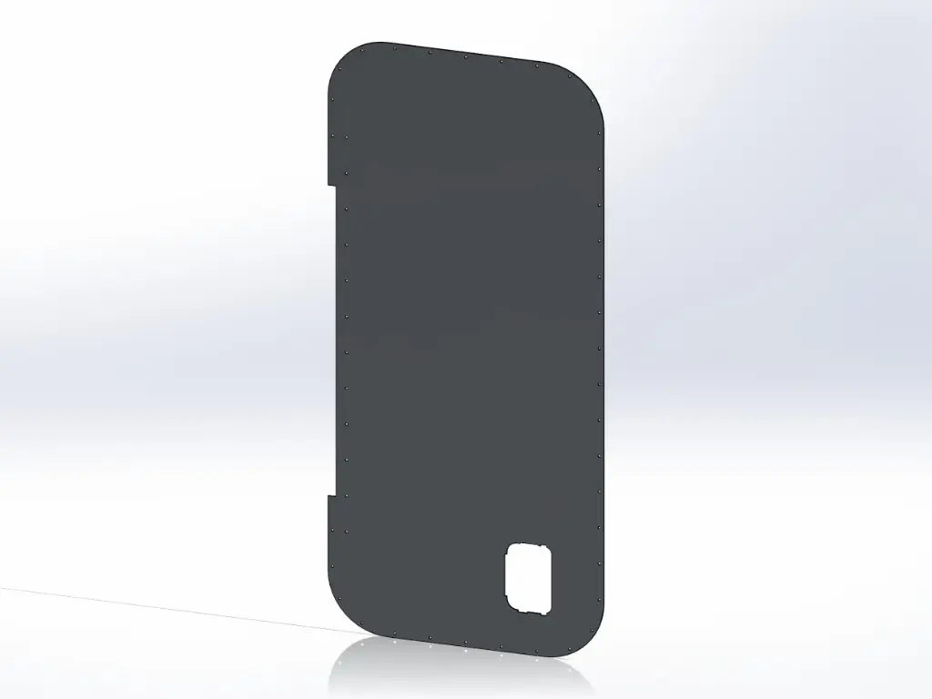 Peterbilt New Style 389 Sleeper Panels  - Doors