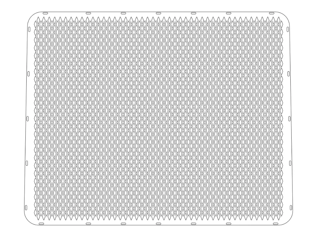 Peterbilt 379 Short Hood Punched Grills