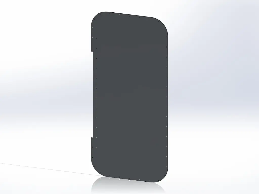 Peterbilt New Style 389 Sleeper Panels  - Doors