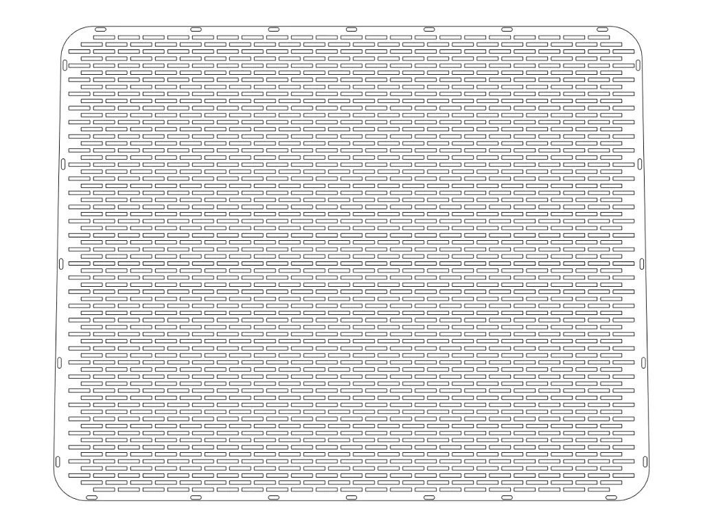 Peterbilt 379 Short Hood Punched Grills