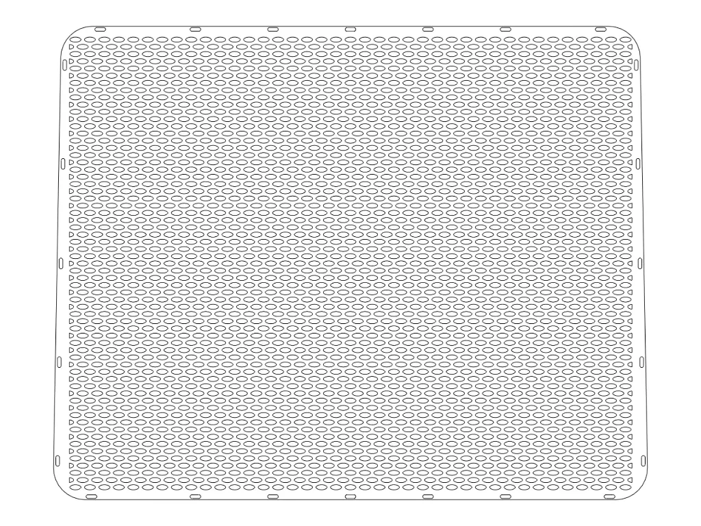 Peterbilt 379 Short Hood Punched Grills