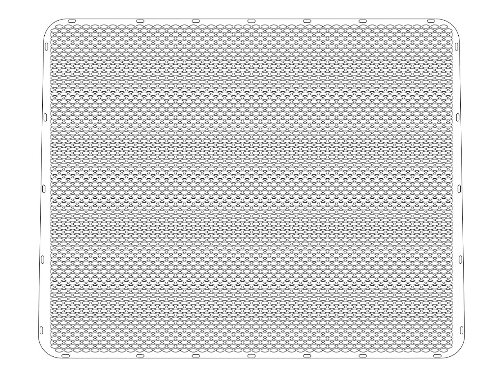 Peterbilt 379 Short Hood Punched Grills