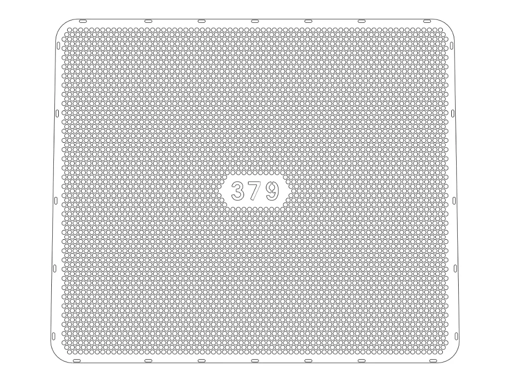 Peterbilt 379 Long Hood Punched Grills