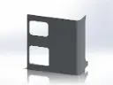 Peterbilt New Style 389 Sleeper Panels - Front Corner Passengers Side, 63" (72"), Ultra Cab