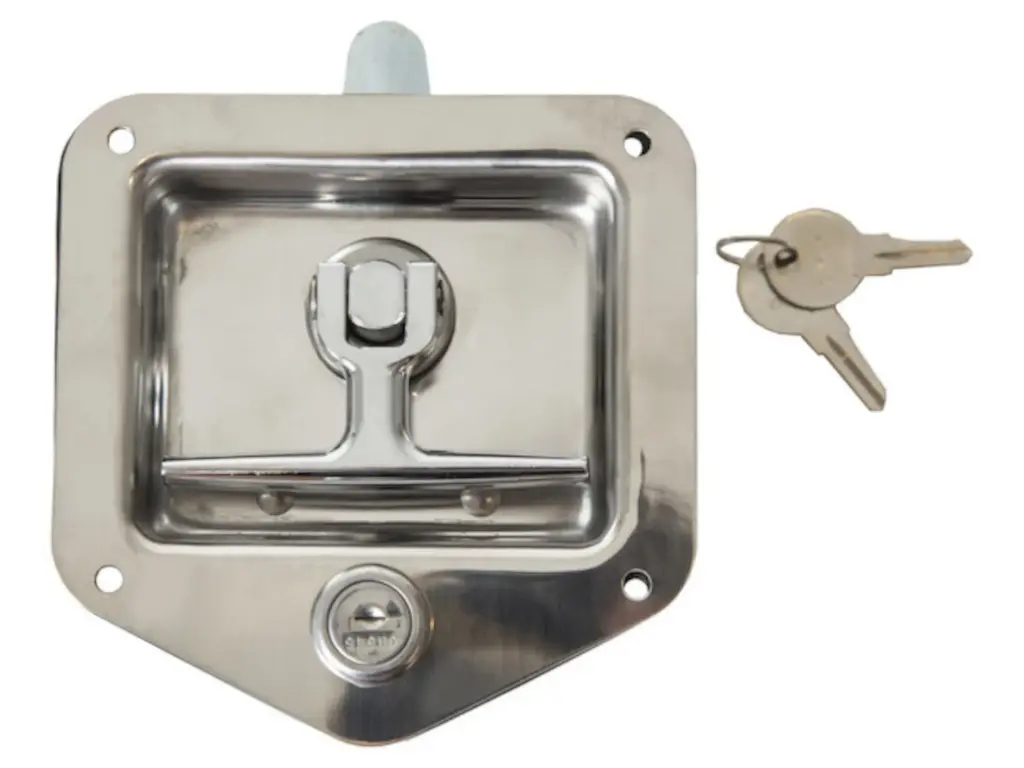 L8815 Stainless Flush Mount T-Handle Latch Assembly