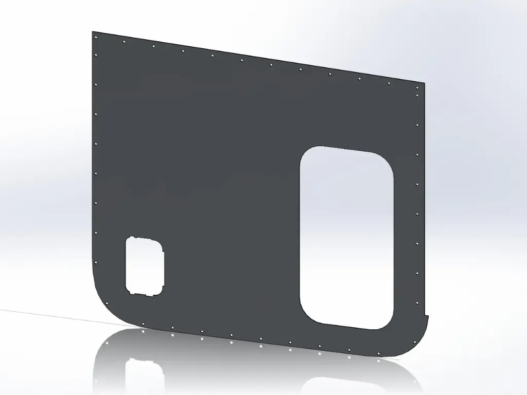 Peterbilt Cab Door Panels - 2006 and newer (New Style)