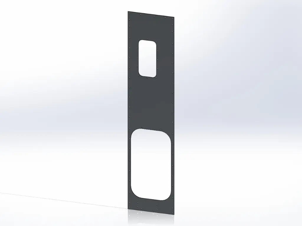 Kenworth Sleeper Panels - Sides, 38"