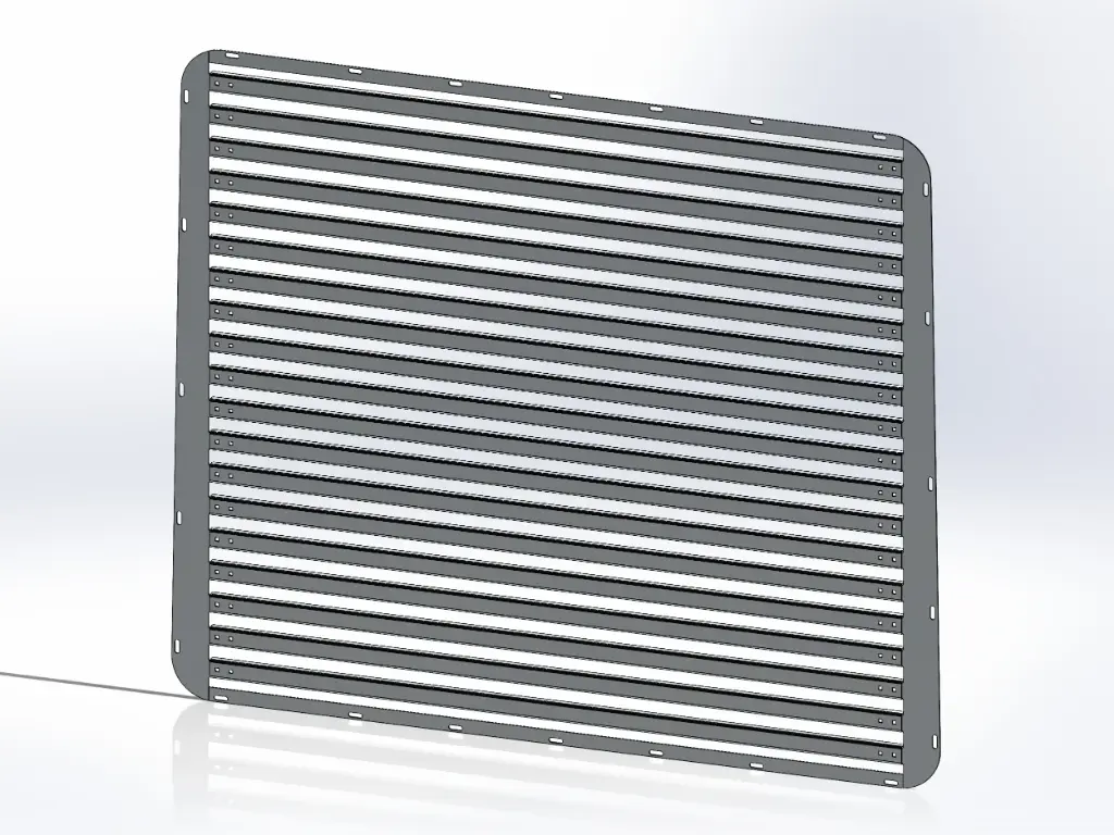 [SLI000826] Peterbilt 379 Long Hood Bar Grills