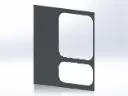 Kenworth Sleeper Panels - Sides, 72"
