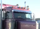 Peterbilt 3-Series Old Style Bow Tie Visors