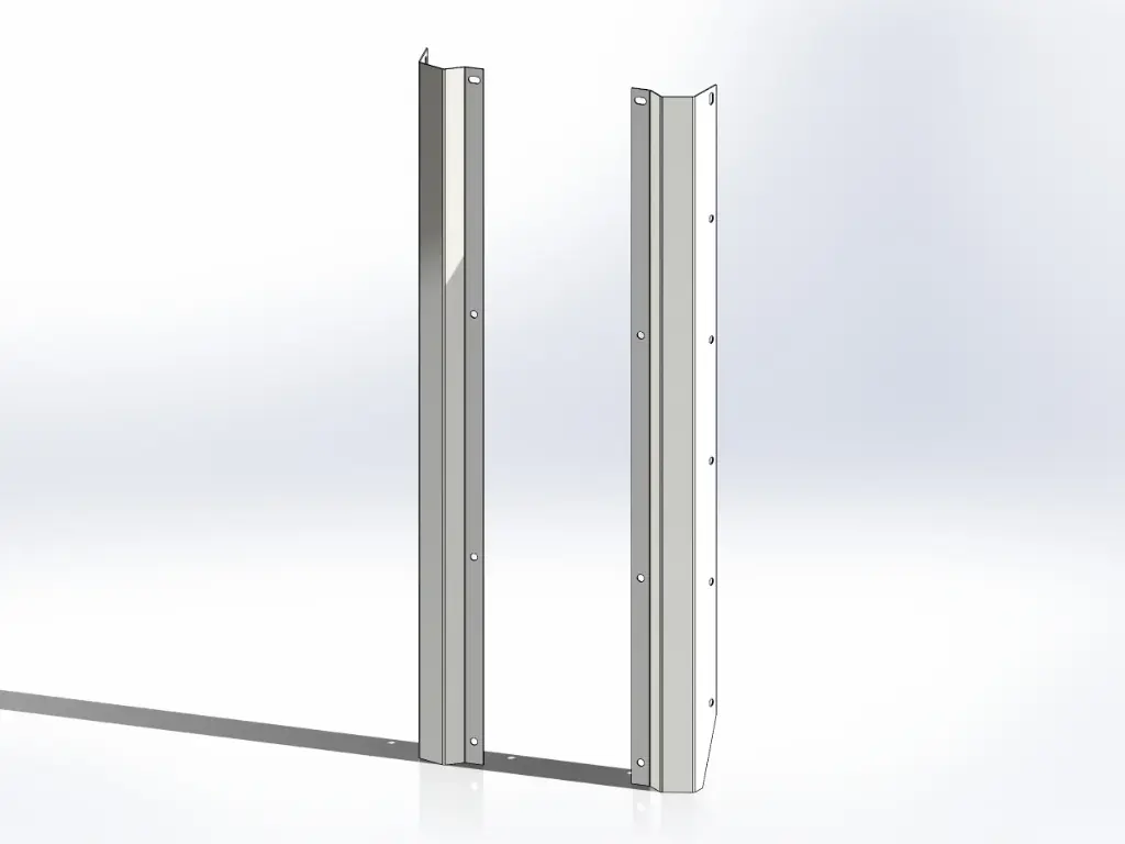 [SLI001231] Kenworth W900L Grill Crown Sides (Full Set)