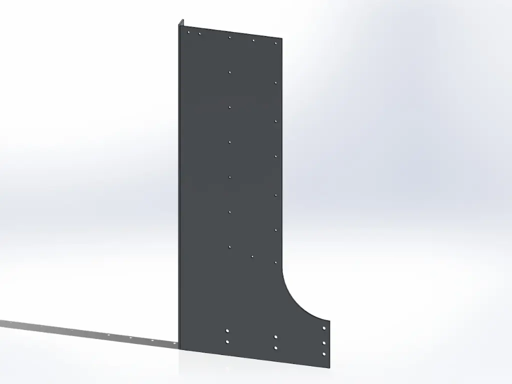 [SLI000202] Kenworth Cab Cowl Panels - New Style, No Air Cleaners (Drivers Side)