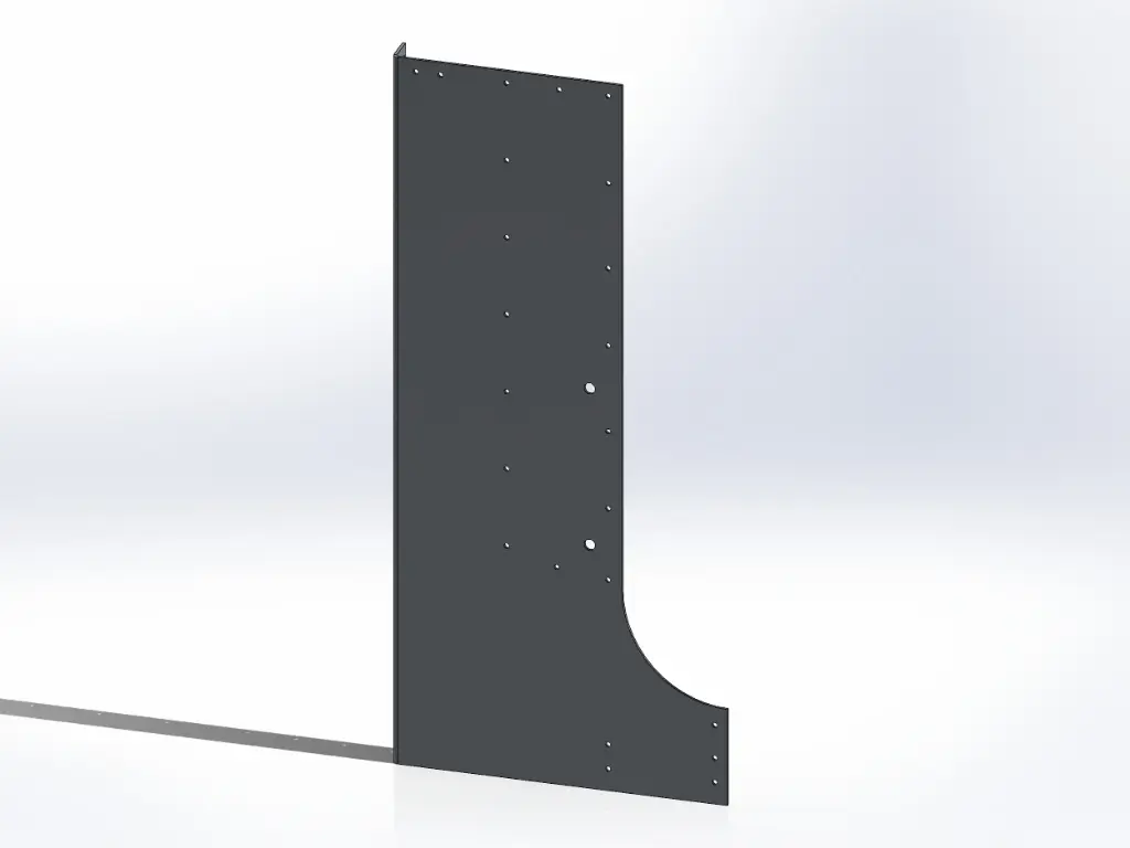 [SLI000204] Kenworth Cab Cowl Panels - Old Style, Air Cleaners (Drivers Side)