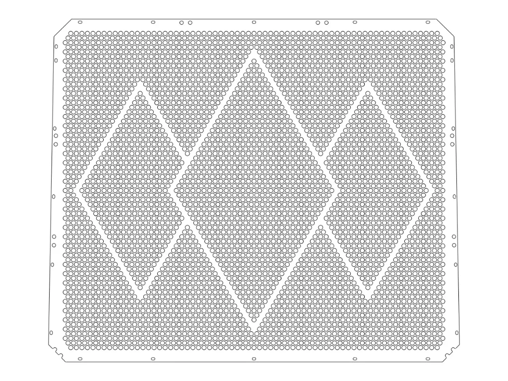 Peterbilt 359 Punched Grills