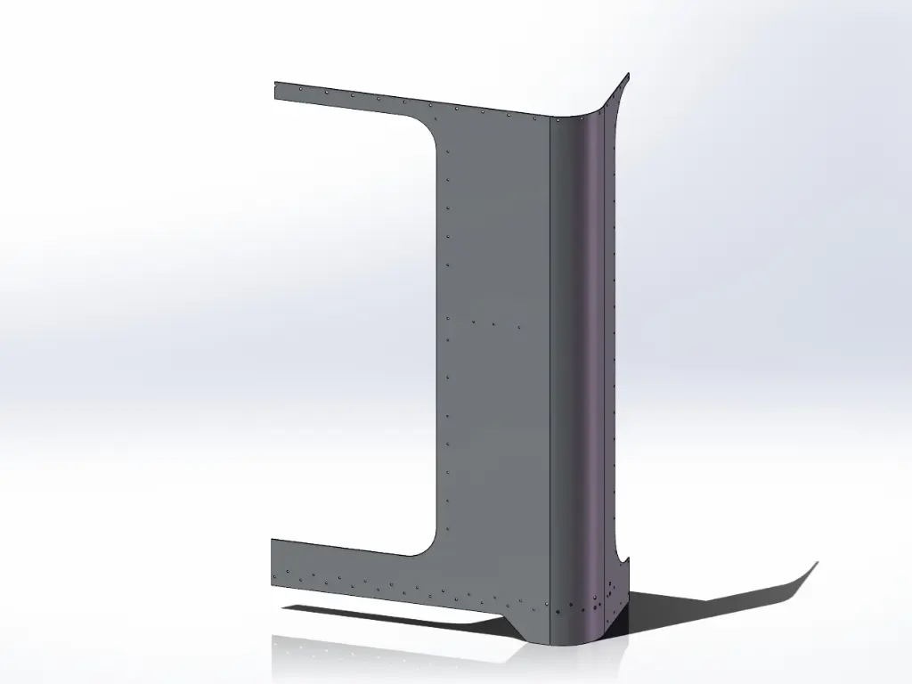 Peterbilt Cab Back Corner Panels - Old Style