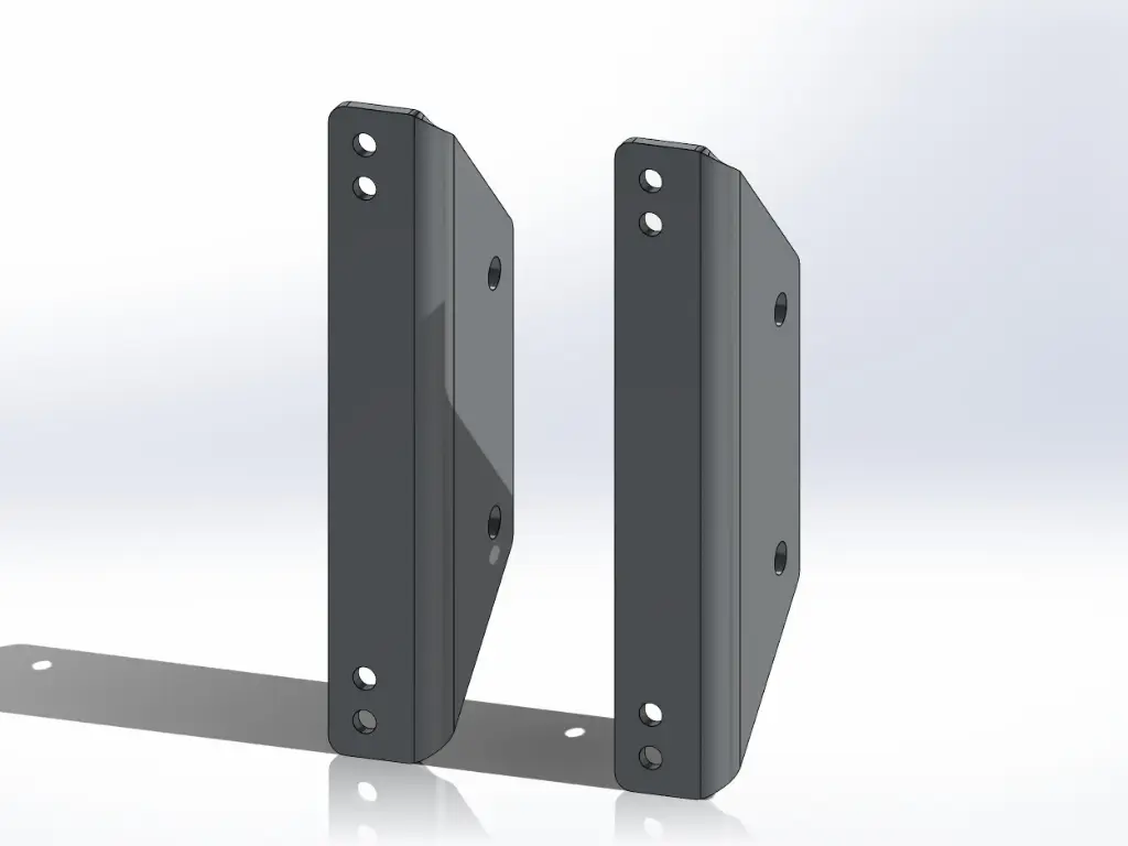 Peterbilt Air Tank Mounting Brackets 