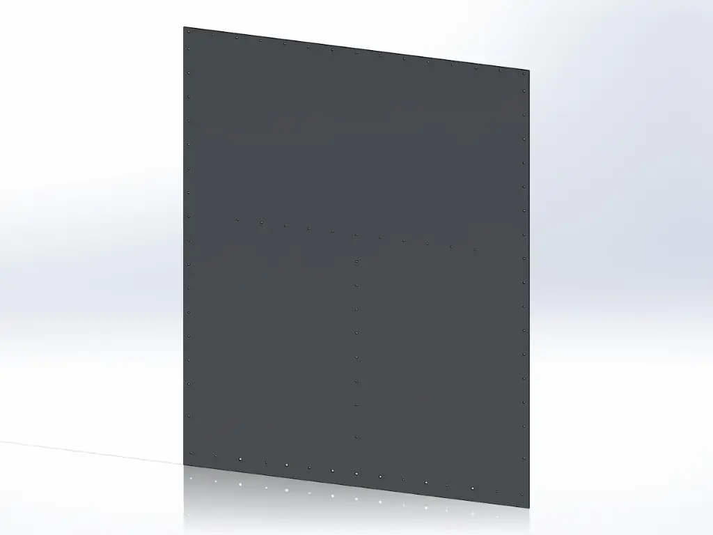 [SLI000238] Kenworth Cab Back Panels (No Window)