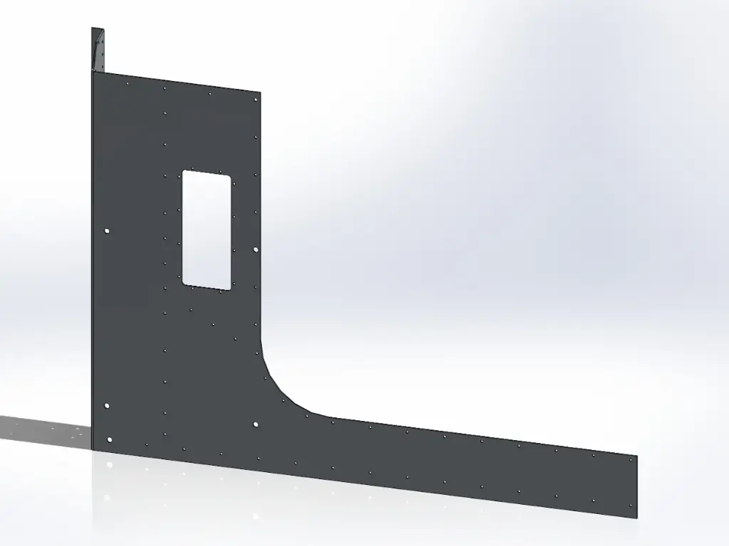 Peterbilt 359 Cab Cowl / Air Cleaner Panels