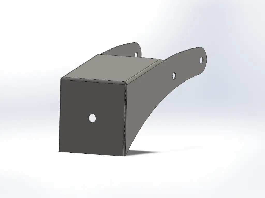 Peterbilt Fuel Tank Light Bracket