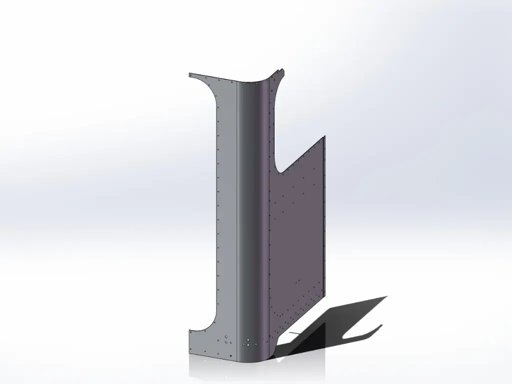 Peterbilt Day Cab Back Corner Panels - New Style