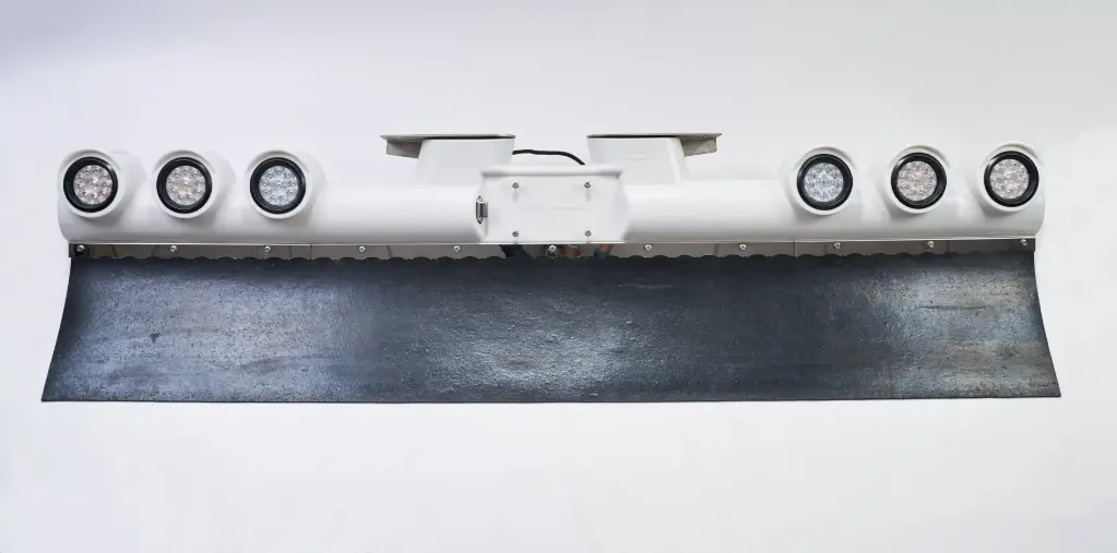 [SLI000261] Poly Rear Truck Bumper / Light Bar (White)