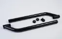Fender Brackets, Offset Pipes - Black Steel