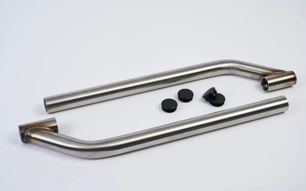 Fender Brackets, Offset Pipes - Stainless Steel