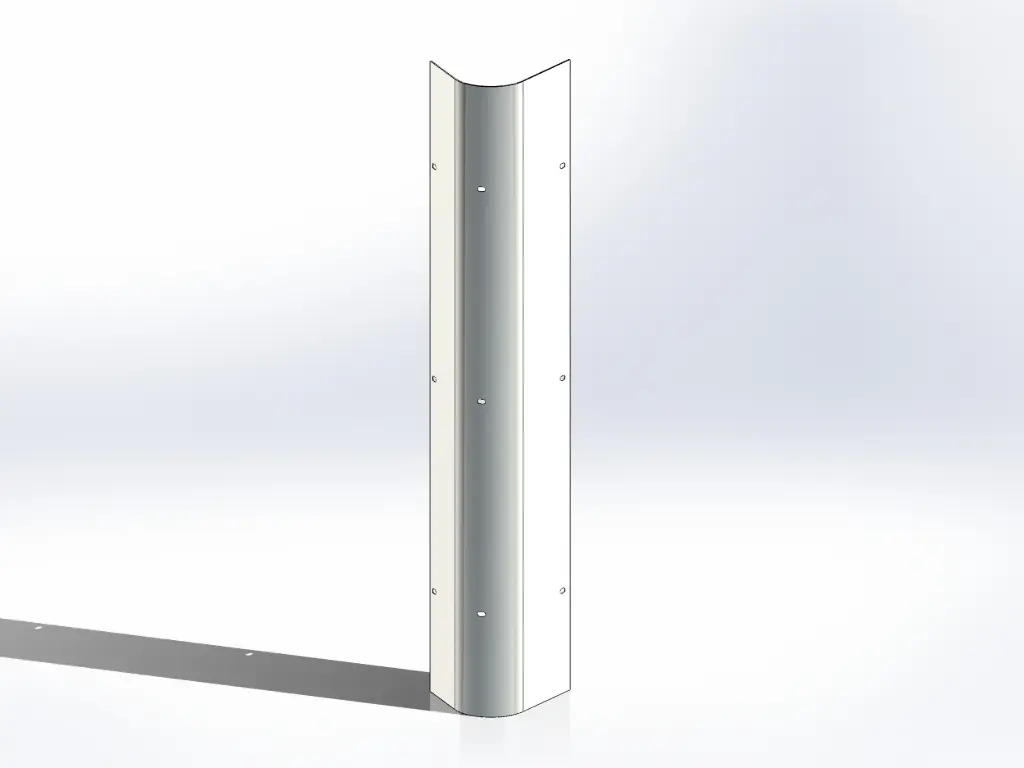 Kenworth Factory Style Heatshields - 60"