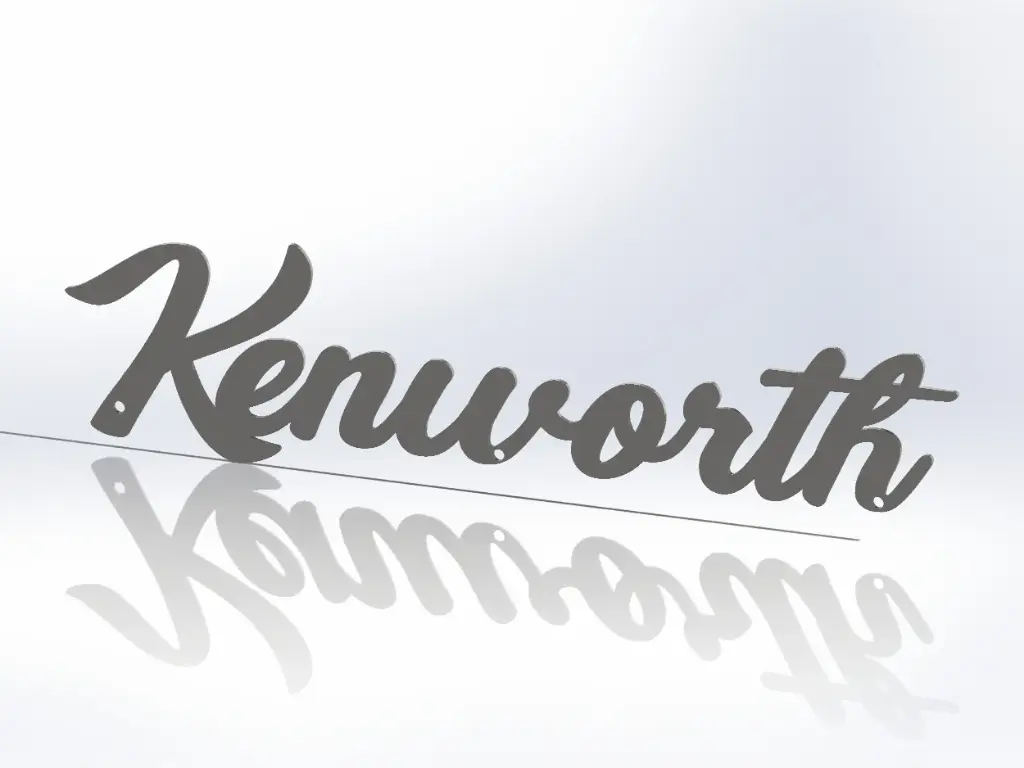 [SLI001517] Kenworth Hood Emblems