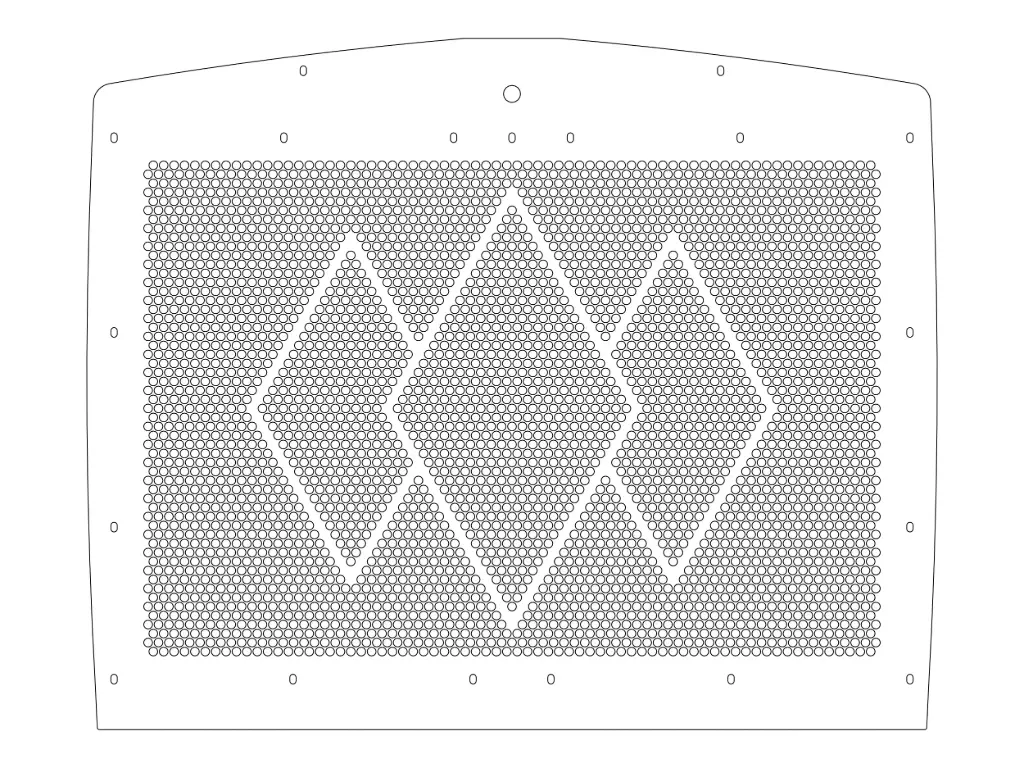 Kenworth T800 Punched Grills