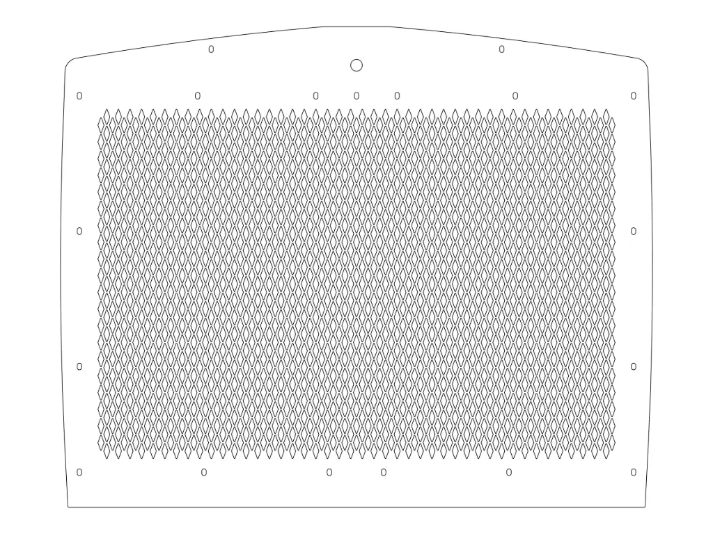Kenworth T800 Punched Grills