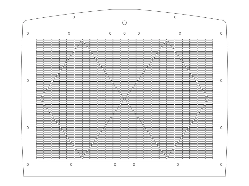Kenworth T800 Punched Grills