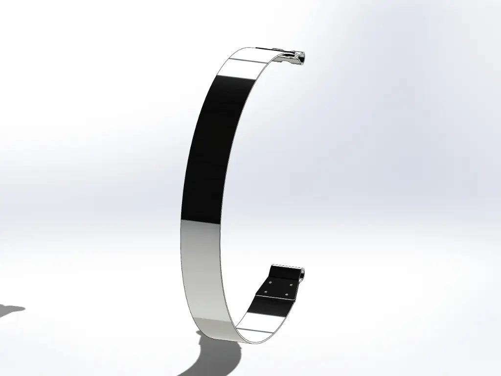 Peterbilt Fuel Tank Straps - Assembled