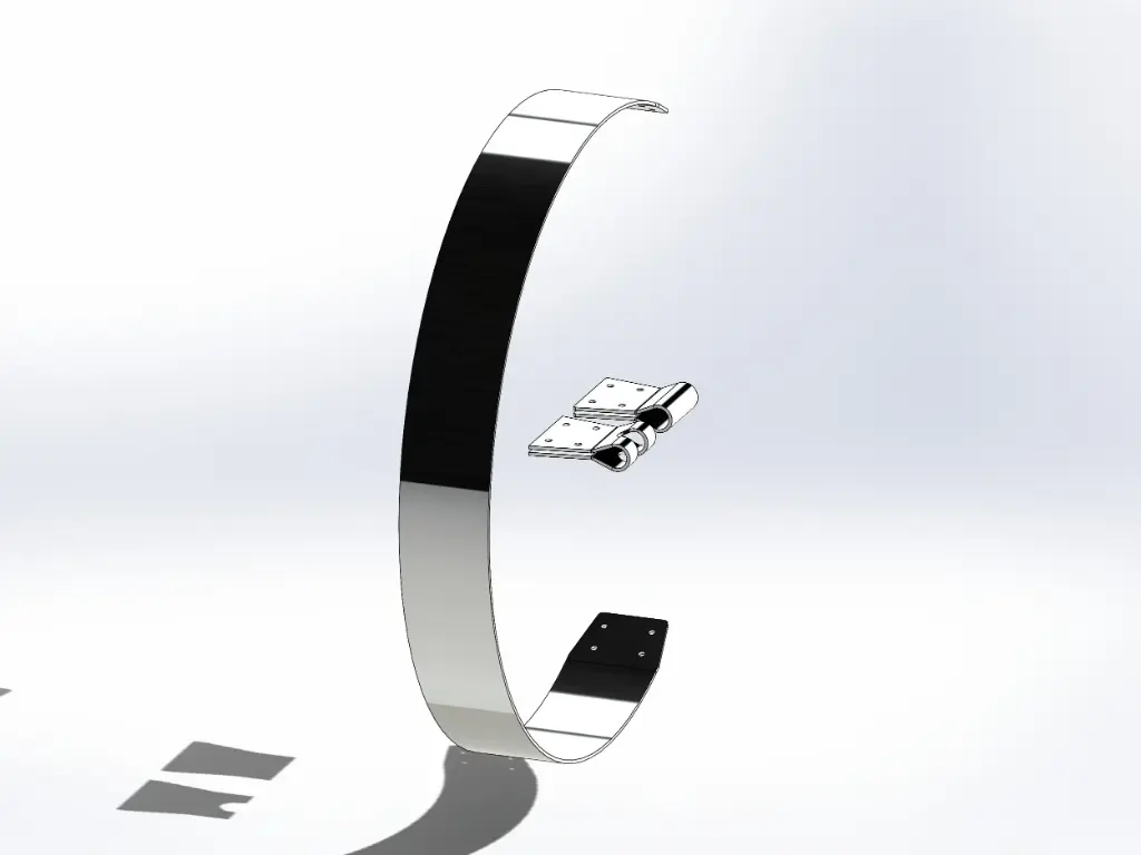 [SLI002058] Peterbilt Fuel Tank Straps (4")