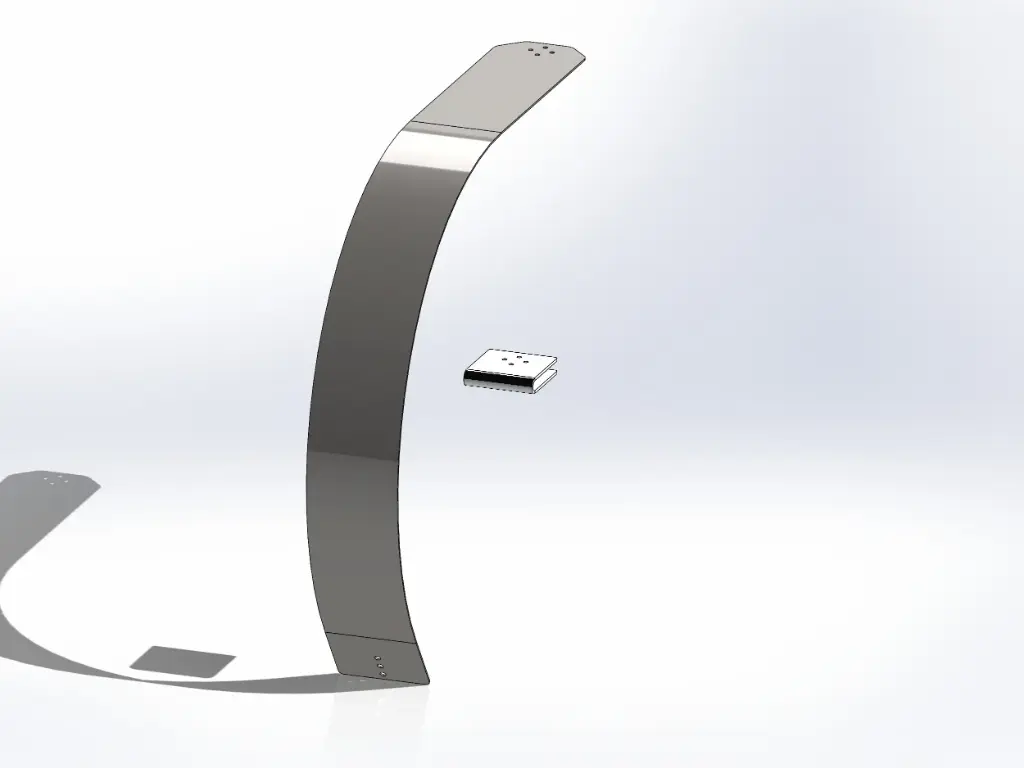 Kenworth Old Style Fuel Tank Straps (End Included)