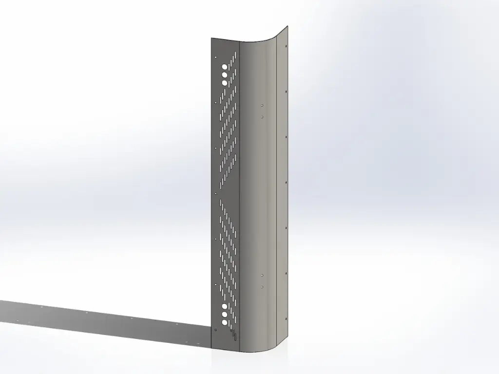 [SLI002108] Peterbilt OEM Factory Style Heatshields - 63.875" | Circa 2015