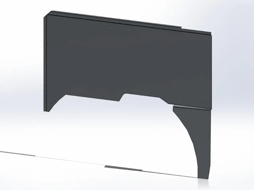 Peterbilt 379 Short Hood Side Panels