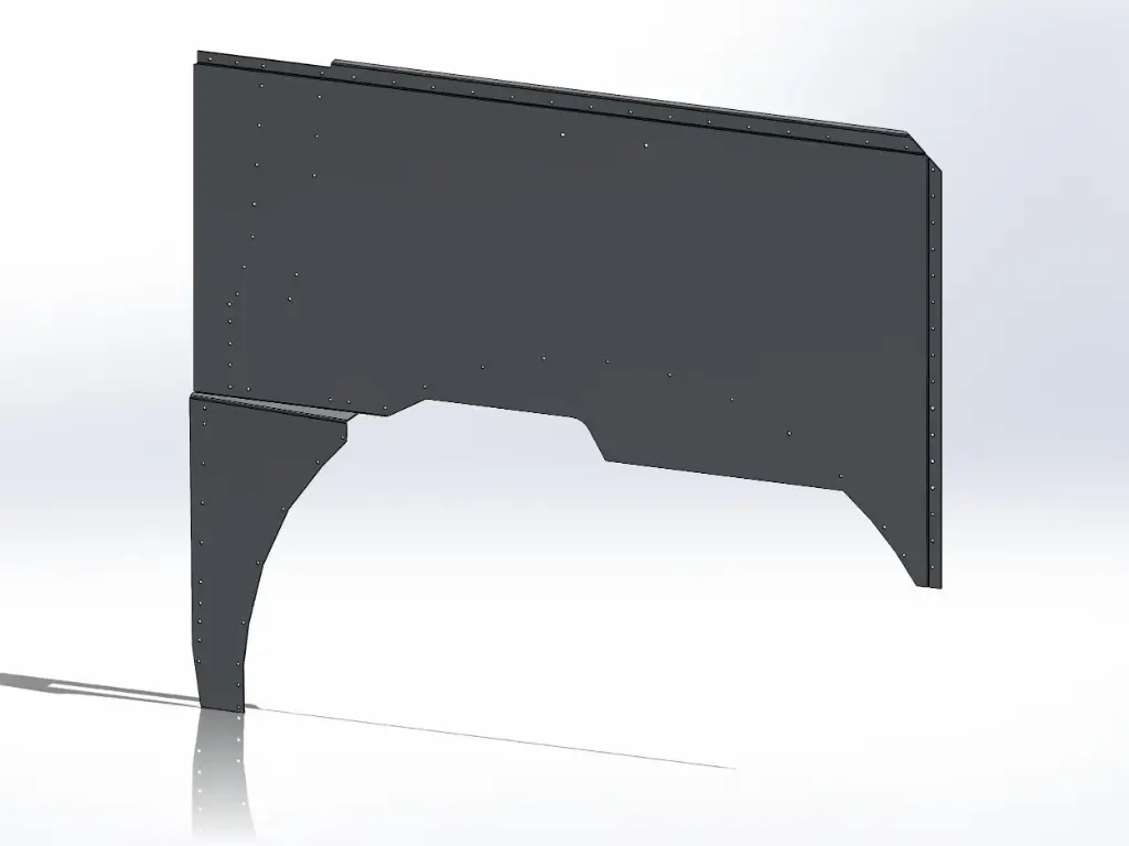 Peterbilt 379 Short Hood Side Panels