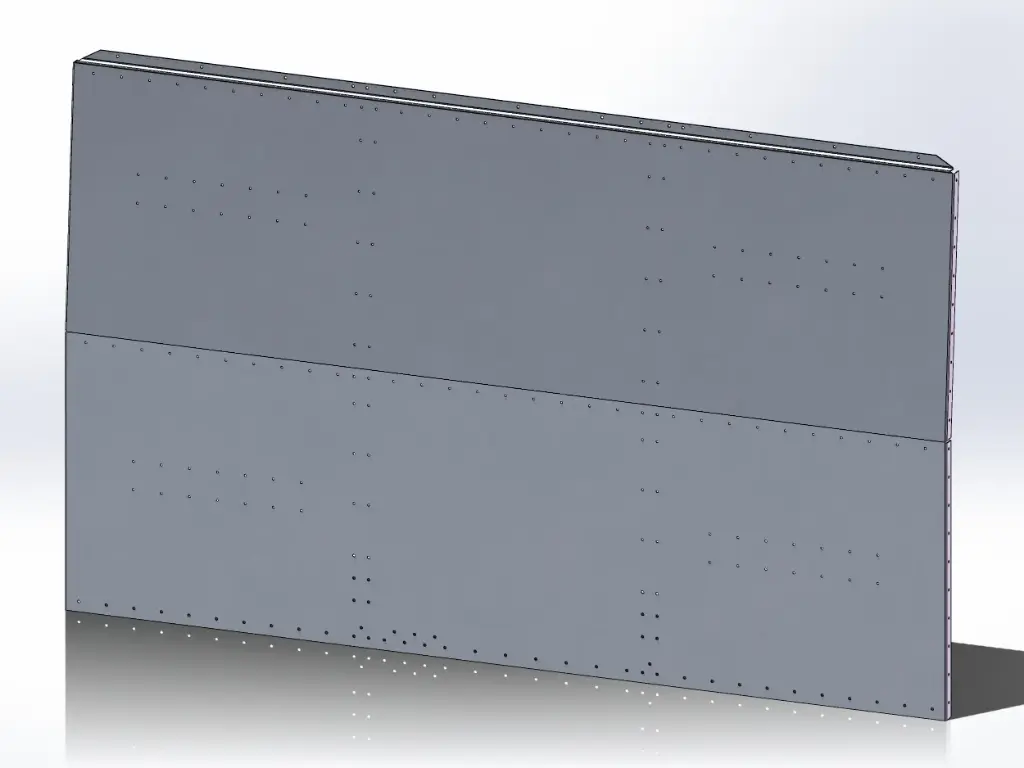 [SLI000054] Peterbilt 70″ (78″) Sleeper Panels - Back