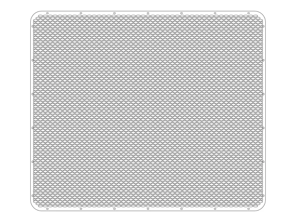 Peterbilt 389/589 STC Punched Grills - 379 Style