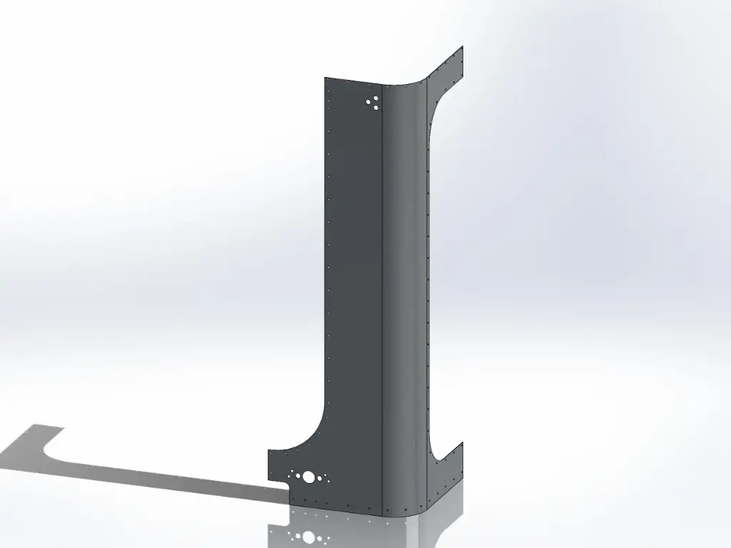 [SLI002369] Peterbilt 5-Series Sleeper Panels - Front Corner Drivers Side, 36" (44")