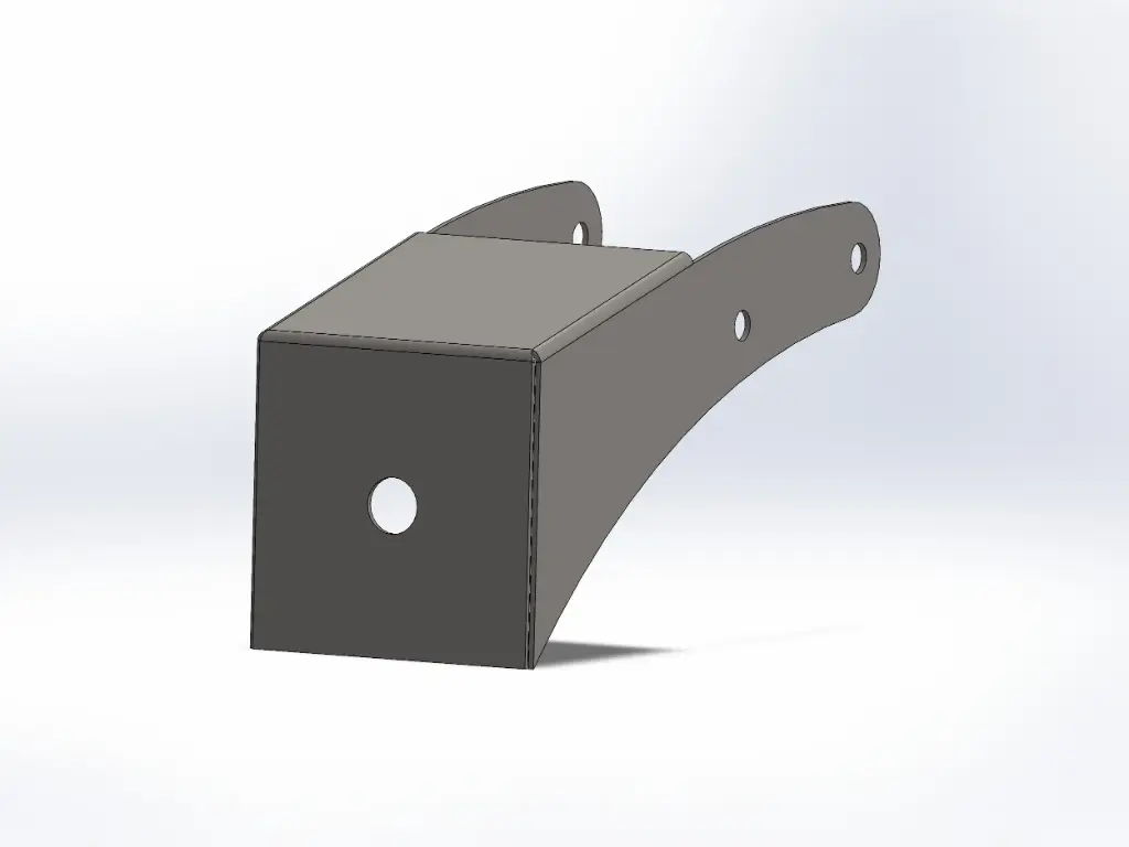 Peterbilt Fuel Tank Light Bracket