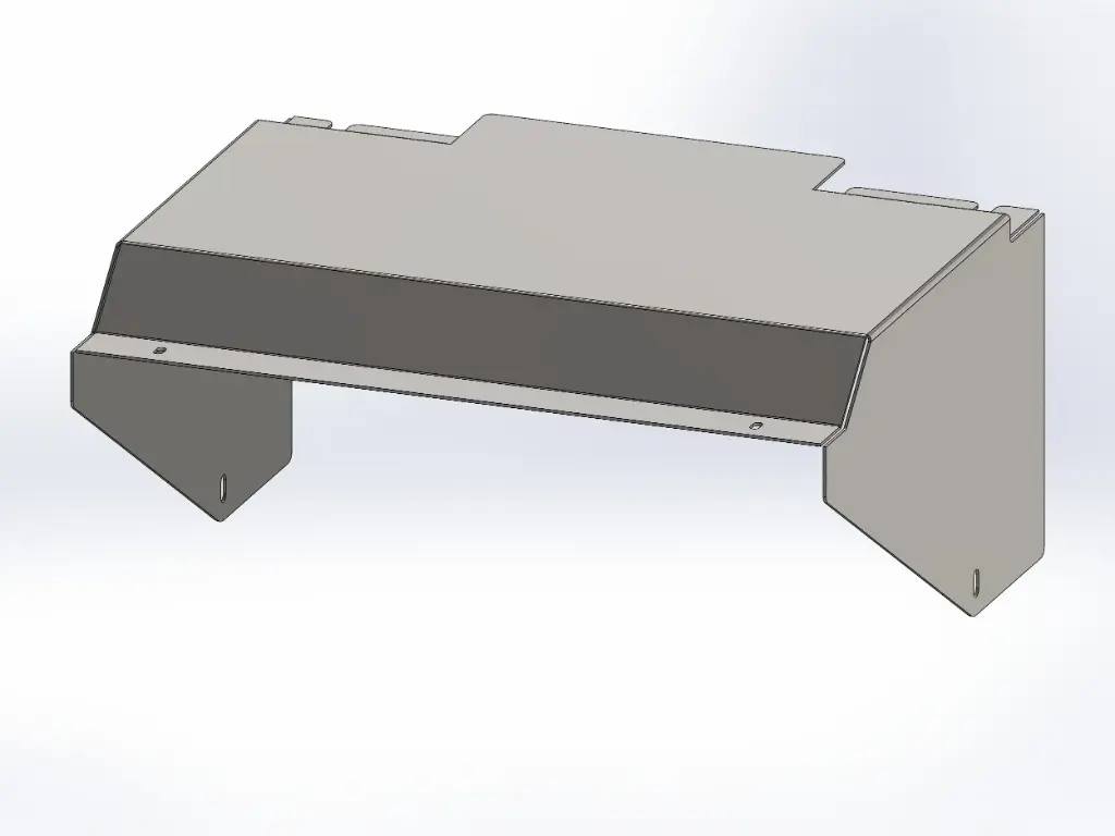 Paccar 2022+ DEF Tank Top Covers - Mirror Stainless