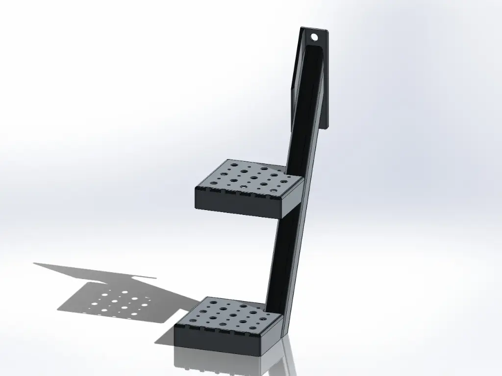 Aluminum Frame Steps