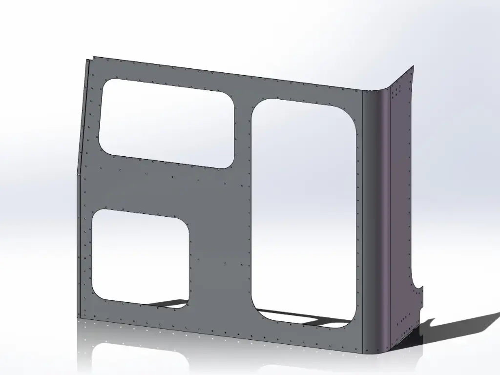 Peterbilt 70″ (78″) Sleeper Panels - Sides