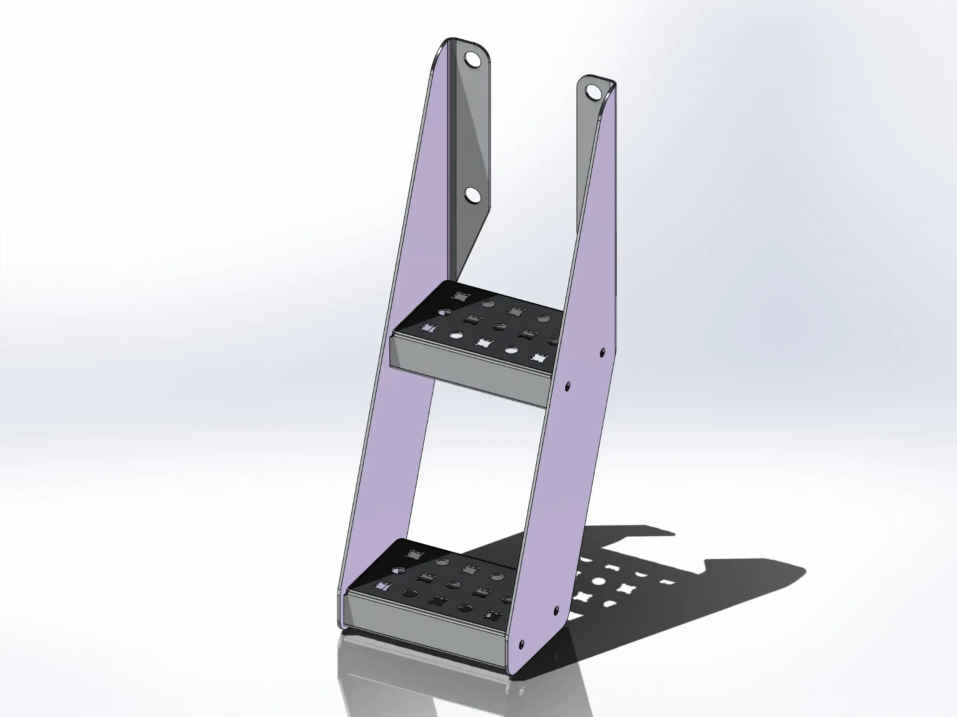 [SLI002821] Stainless Frame Steps (5.5")